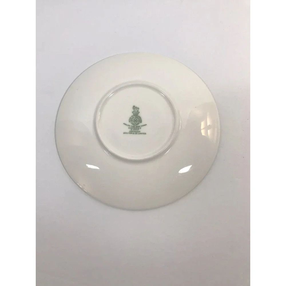 royal doulton coronet h4947 english bone‎ china saucer plate